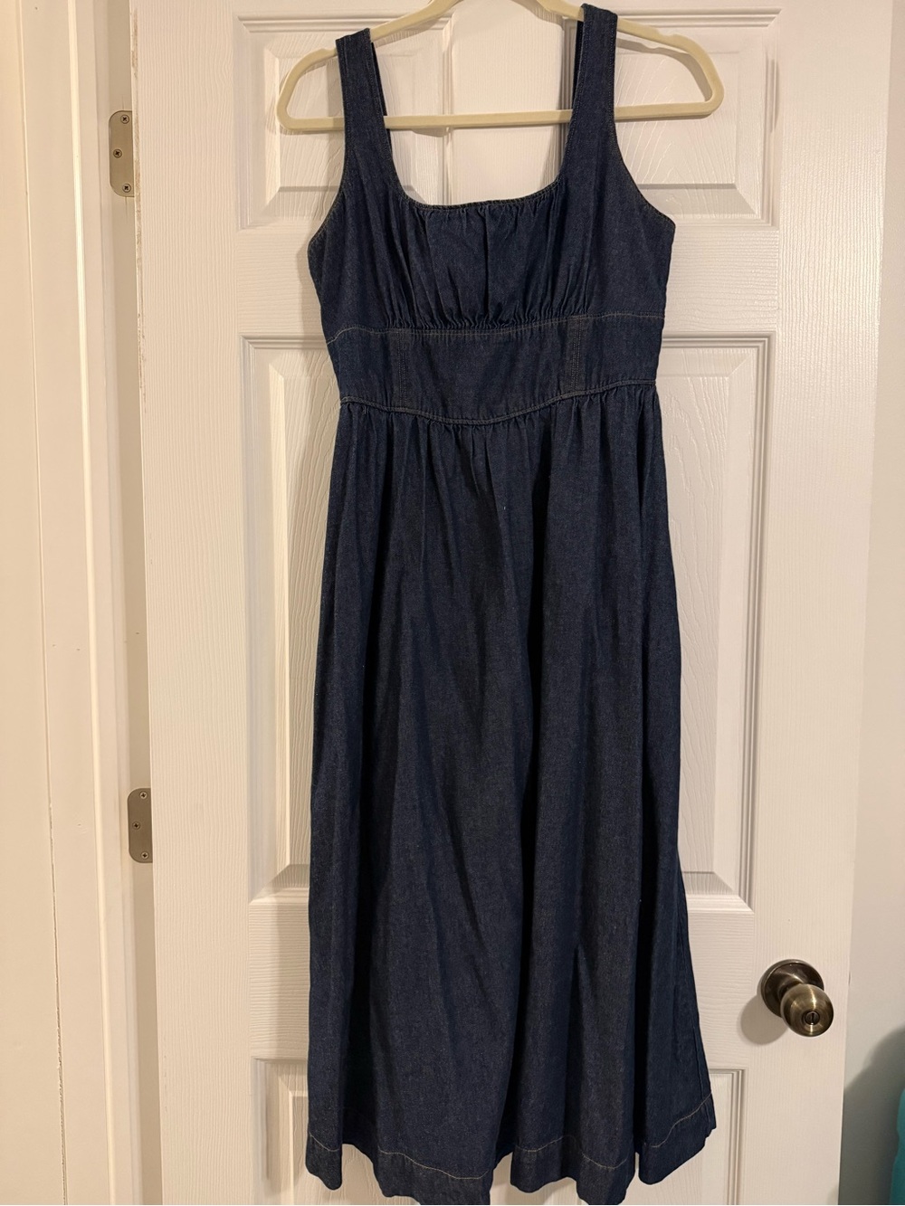 Altar’d State Women’s Classic Denim Blue Dress